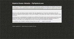 Desktop Screenshot of flypipistrel.com